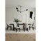 Manhattan Comfort Gansevoort Faux Leather Dining Chair in Stone Grey - Set of 2 DC051-ST - alternate 6